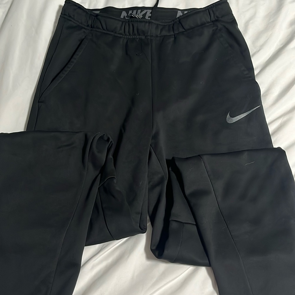 Tall Nike mens small ST Black Sweatpants EUC